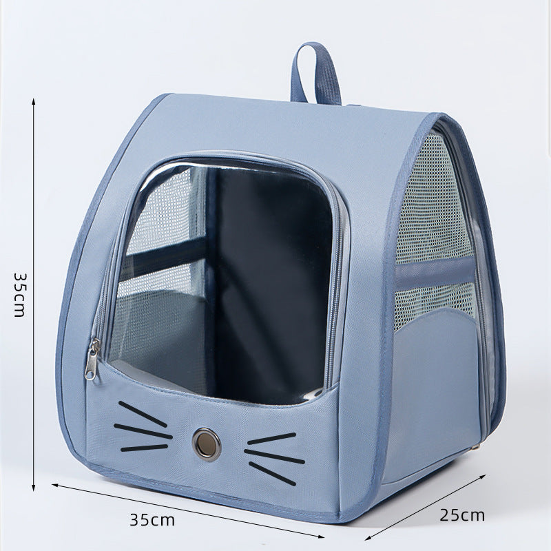 Pet Carrier Backpack, Travel Bag for Small Dogs and Cats, Breathable Mesh Car & Outdoor Carrier eprolo