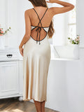 Elegant Silk Maxi Dress