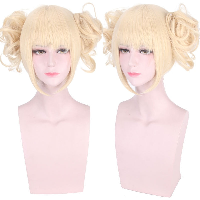 High quality Himiko Toga Cosplay Wig My Hero Academy Costume Play Wigs Halloween Costumes wigs eprolo