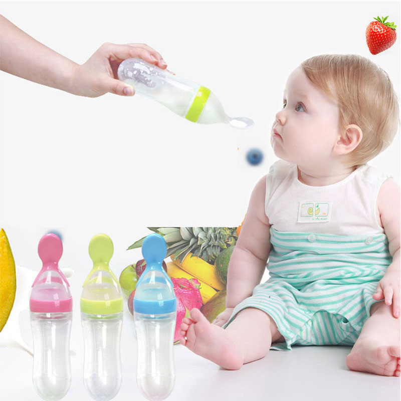 Baby Silicone Feeding Bottle