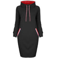 Ladies Winter Hooded Dresses Zees Vibe Vault