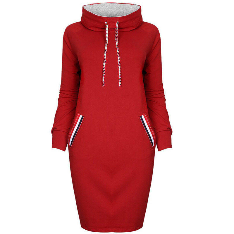 Ladies Winter Hooded Dresses Zees Vibe Vault