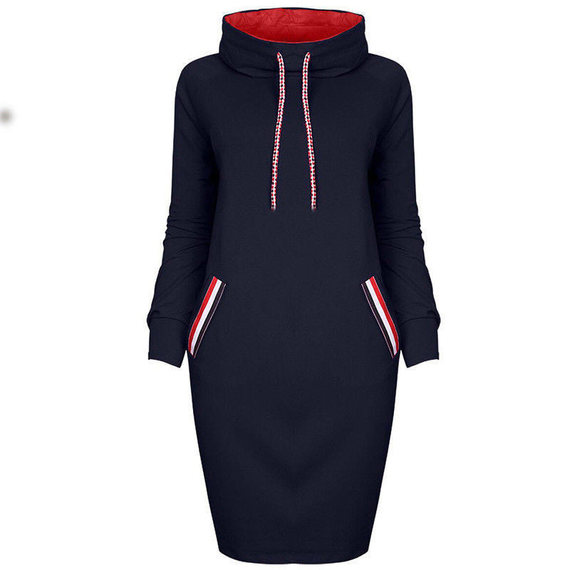 Ladies Winter Hooded Dresses