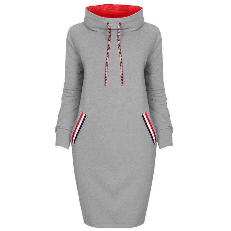 Ladies Winter Hooded Dresses Zees Vibe Vault