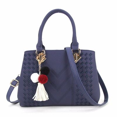 Luxury Multi-Compartment Leather Handbag