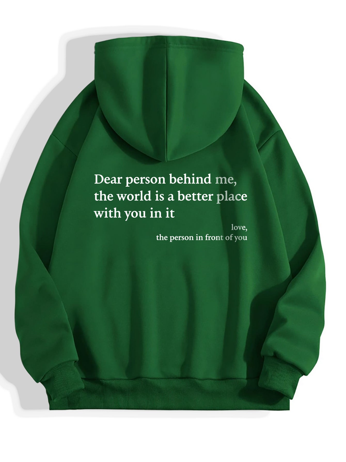 Inspirational Message Hoodie