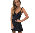 Women's Polka-Dot Strappy Sundress