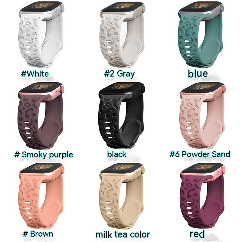 Designer Silicone Watch Band