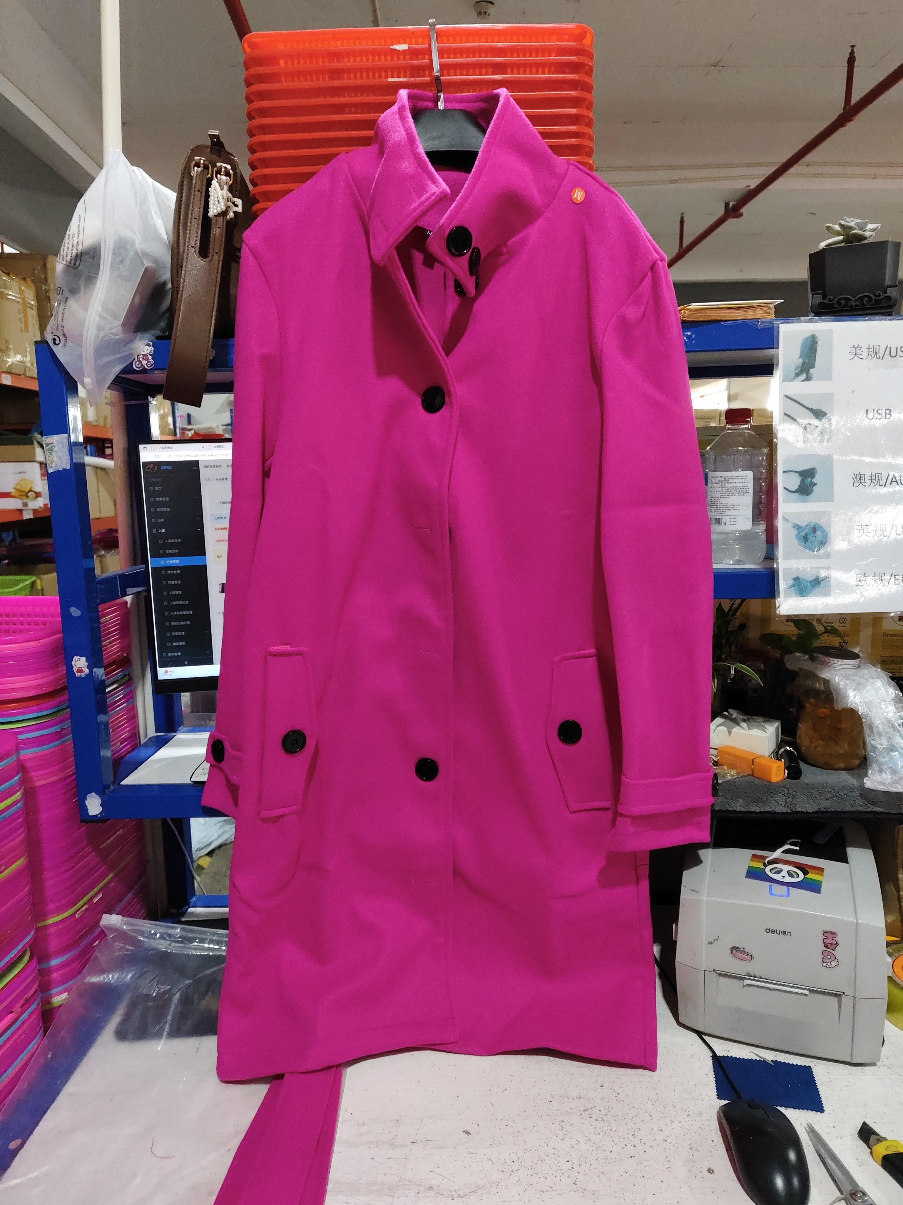 Winter Woolen Coat Zees Vibe Vault