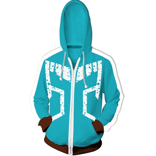 My Hero Academia Boku no Hero Academia Cosplay Costumes Men Women Sweatshirt Fashion zipper Hoodie School Uniforms Jackets Coat eprolo