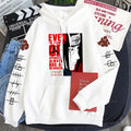 Naruto Itachi Writings Wheel Eye Anime Splice Plush Hoodie Cross border Hoodie Anime Hoodie eprolo