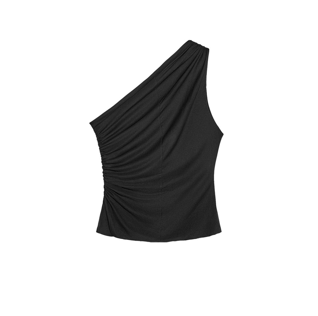 Off-Shoulder Ruffled Top Zvibevault