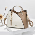 Color-blocked  large-capacity shoulder bag with high-quality crossbody design eprolo