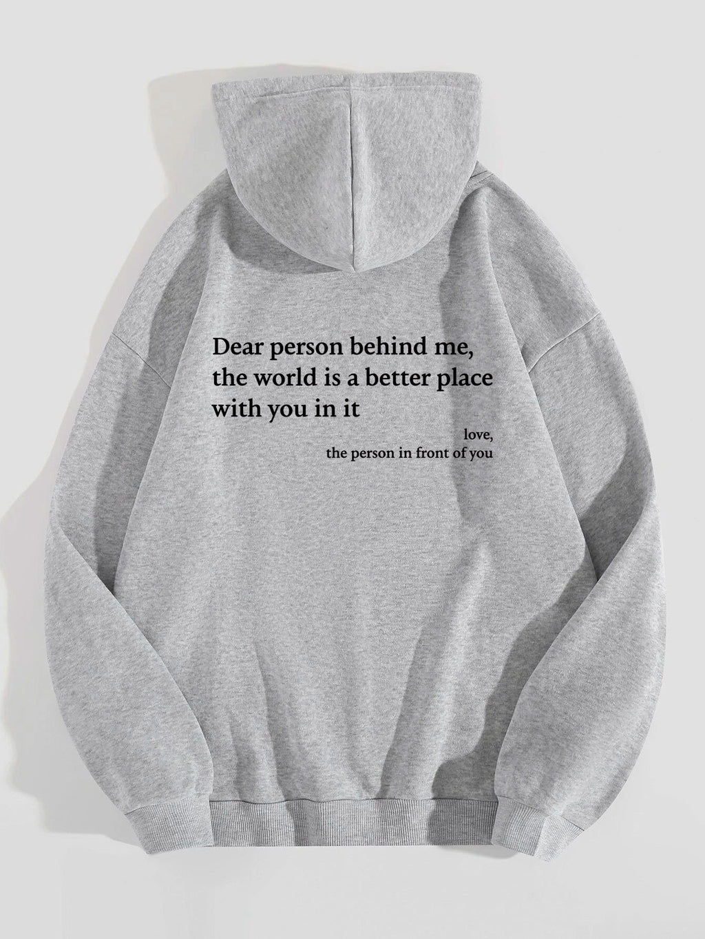 Inspirational Message Hoodie
