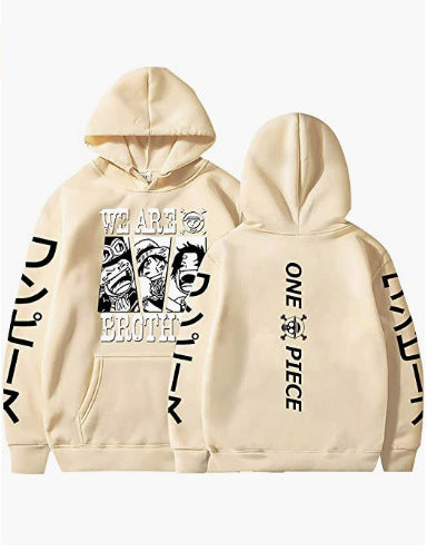 One Piece Sauron Anime Plush Loose Hoodie Sweater eprolo