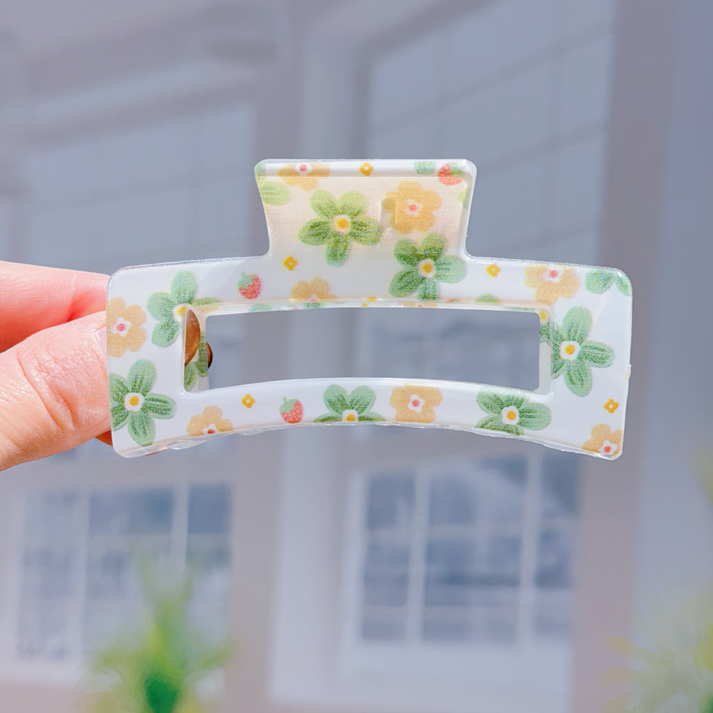 Pressed Flower Claw Clips eprolo