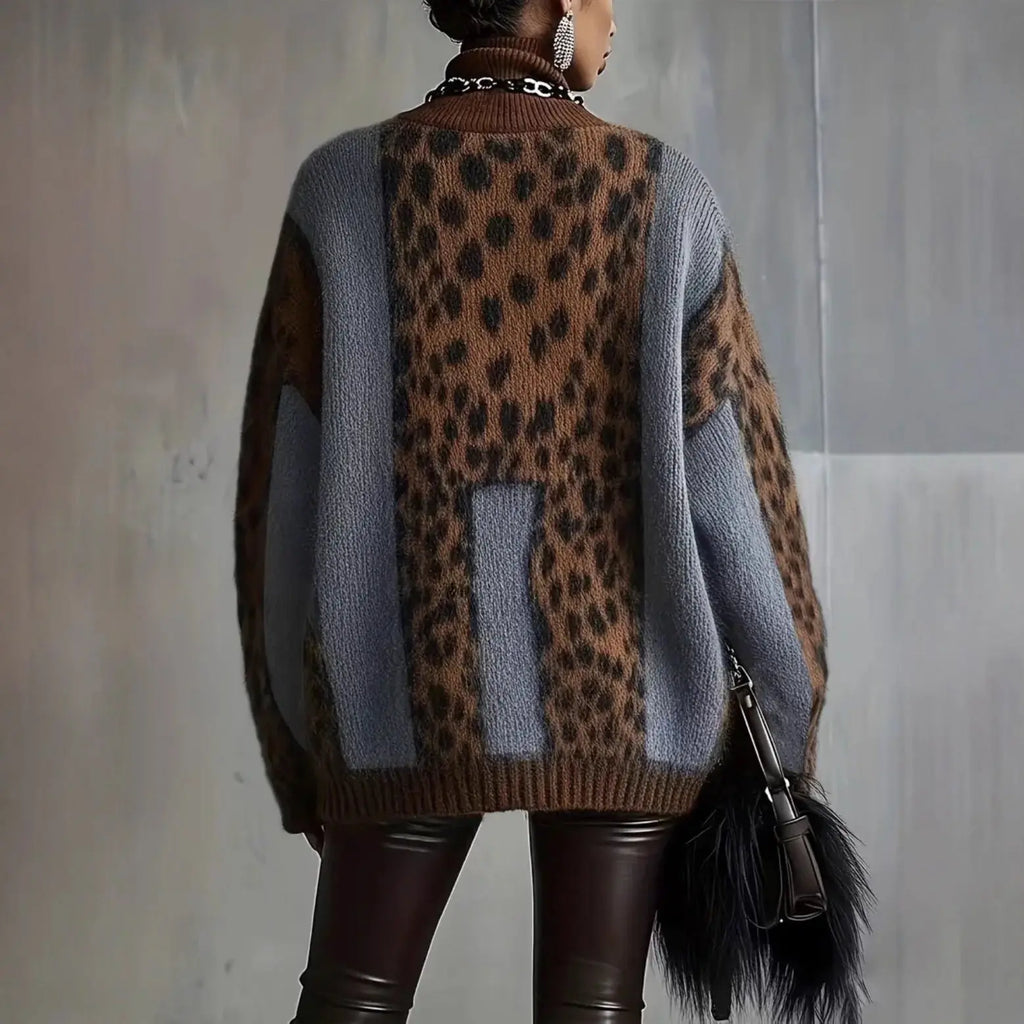 Leopard Print Sweater Zvibevault