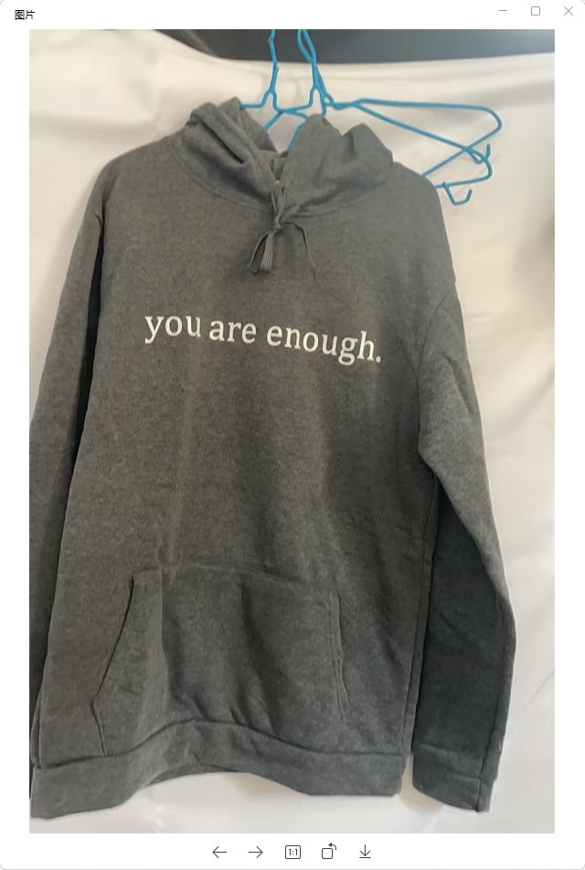 Inspirational Message Hoodie
