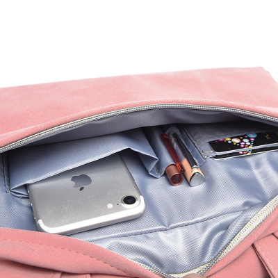 PU Leather Women Laptop Bag Notebook Carrying Case Briefcase For Macbook Air 13.3 14 15.6 Inch Men Handbags Shoulder Mouse Bag Zee's Vibe Vault