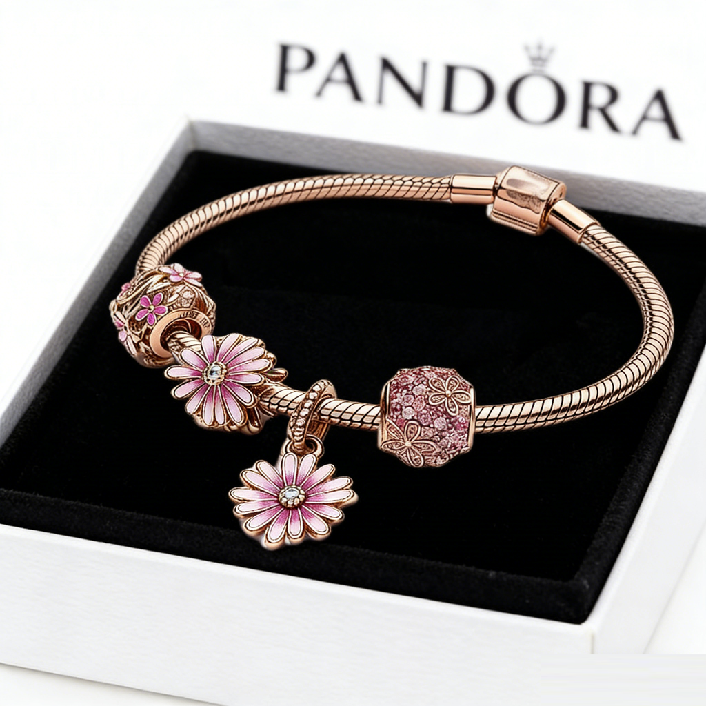 Bracelet Hollow Galaxy Rose Gold Series Daisy Series Bracelet eprolo