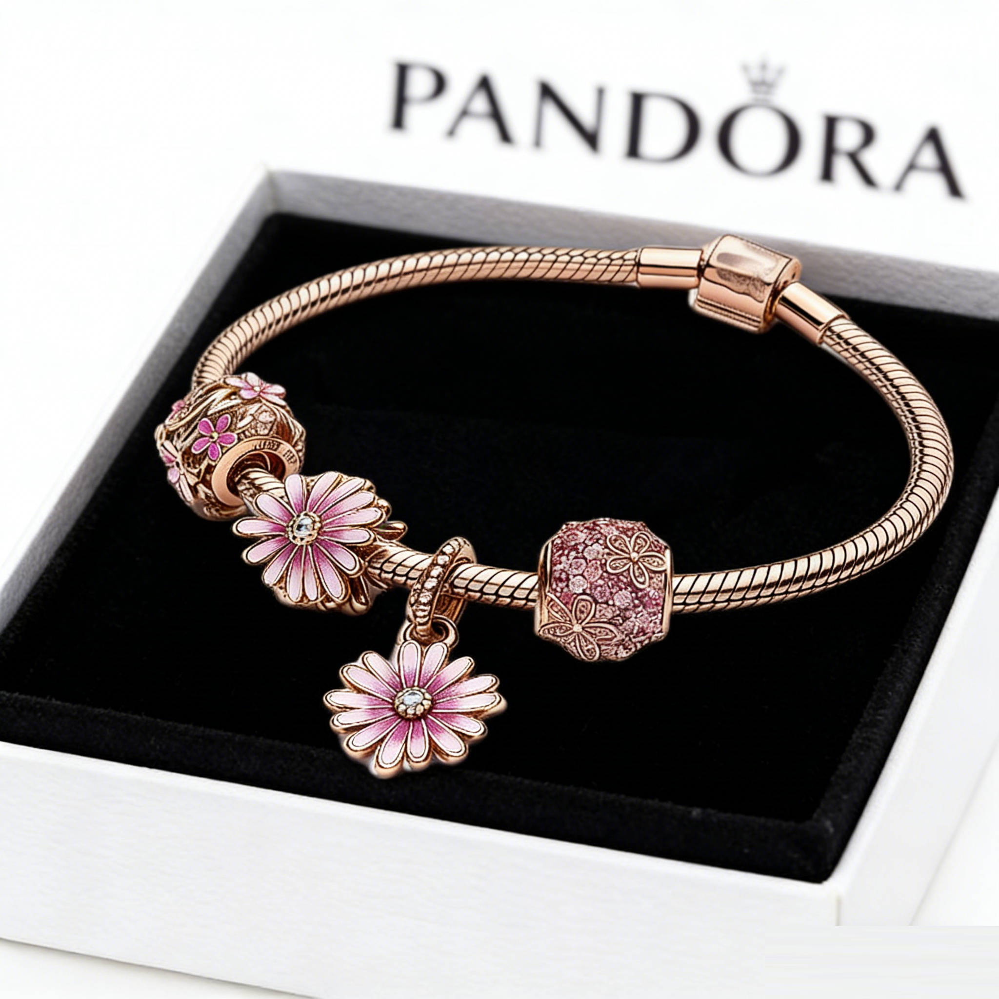 Bracelet Hollow Galaxy Rose Gold Series Daisy Series Bracelet eprolo