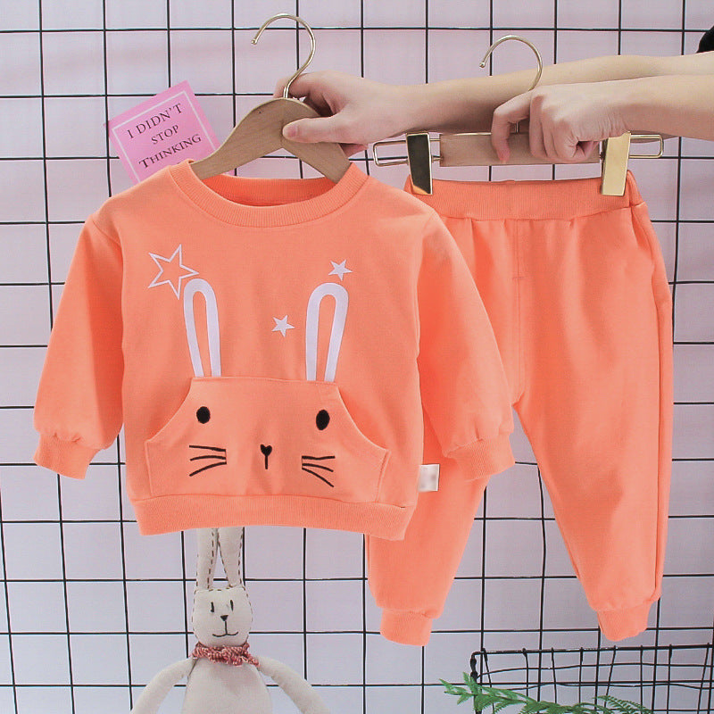 Baby Boy Long Sleeve Sports Two Piece Suit Zee's Vibe Vault
