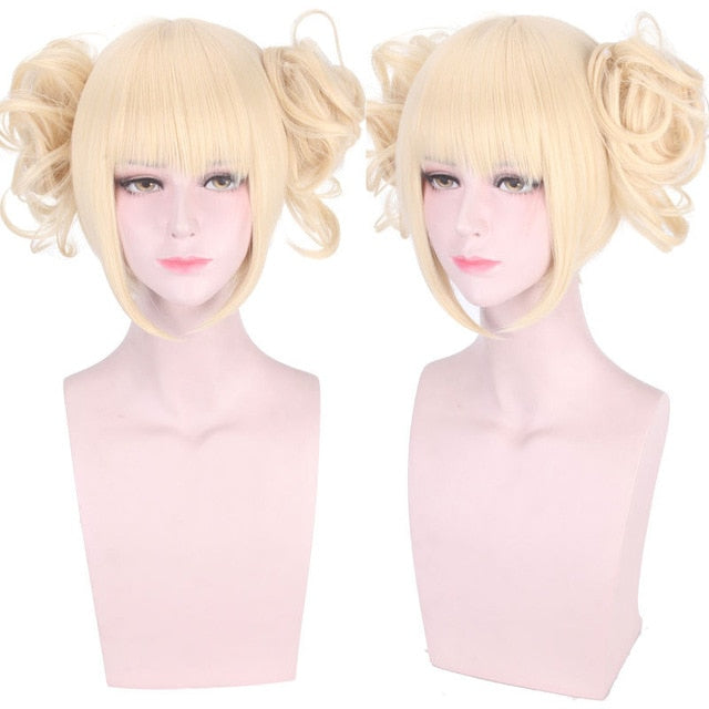 High quality Himiko Toga Cosplay Wig My Hero Academy Costume Play Wigs Halloween Costumes wigs eprolo