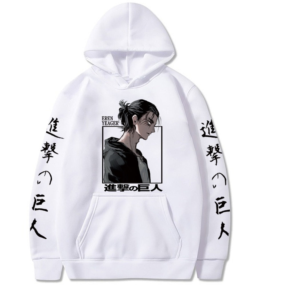 Attacking Giant Soldier Captain Printed Harajuku Junior anime Hoodie Sweatshirt eprolo
