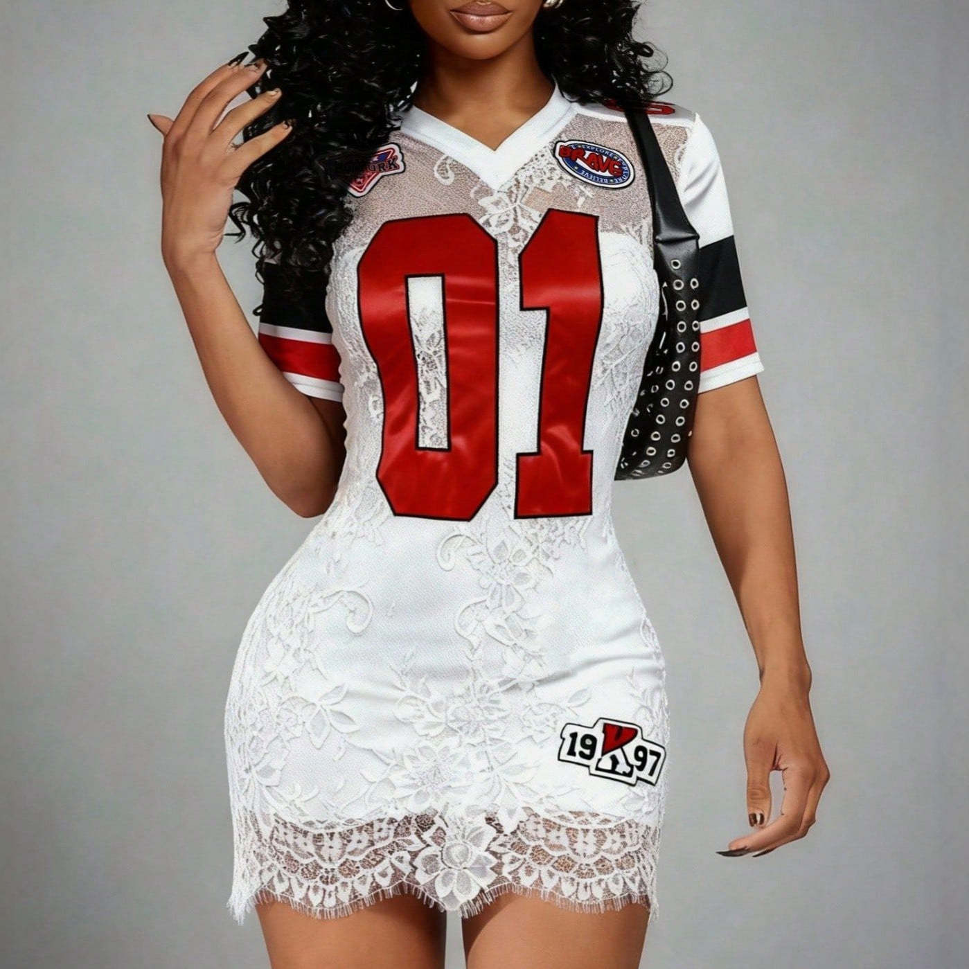 Lace Football Dress