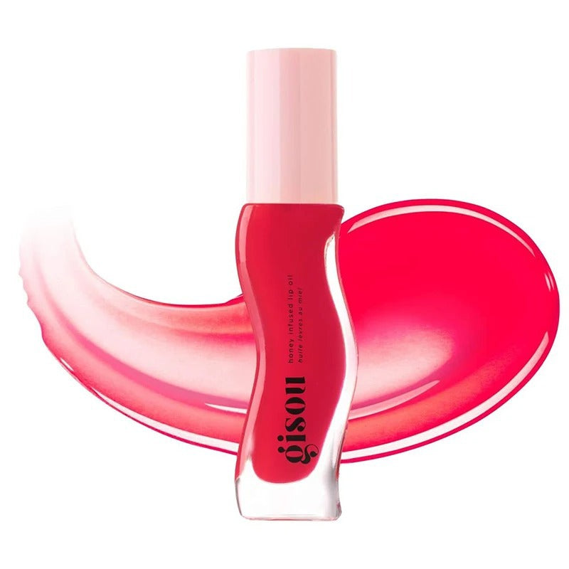 Hydrating Lip Oil Gloss Honey Gold 6-in-1 Moisturizing Lip Care eprolo