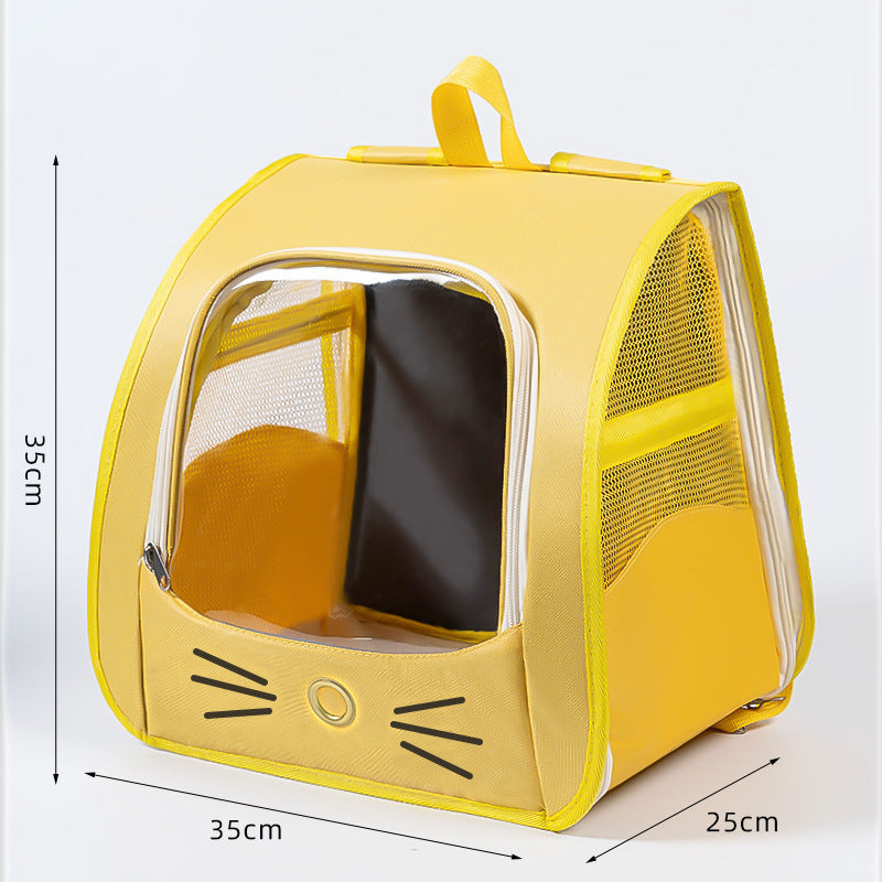Pet Carrier Backpack, Travel Bag for Small Dogs and Cats, Breathable Mesh Car & Outdoor Carrier eprolo