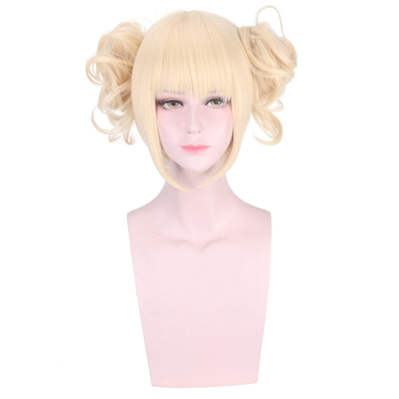 High quality Himiko Toga Cosplay Wig My Hero Academy Costume Play Wigs Halloween Costumes wigs eprolo