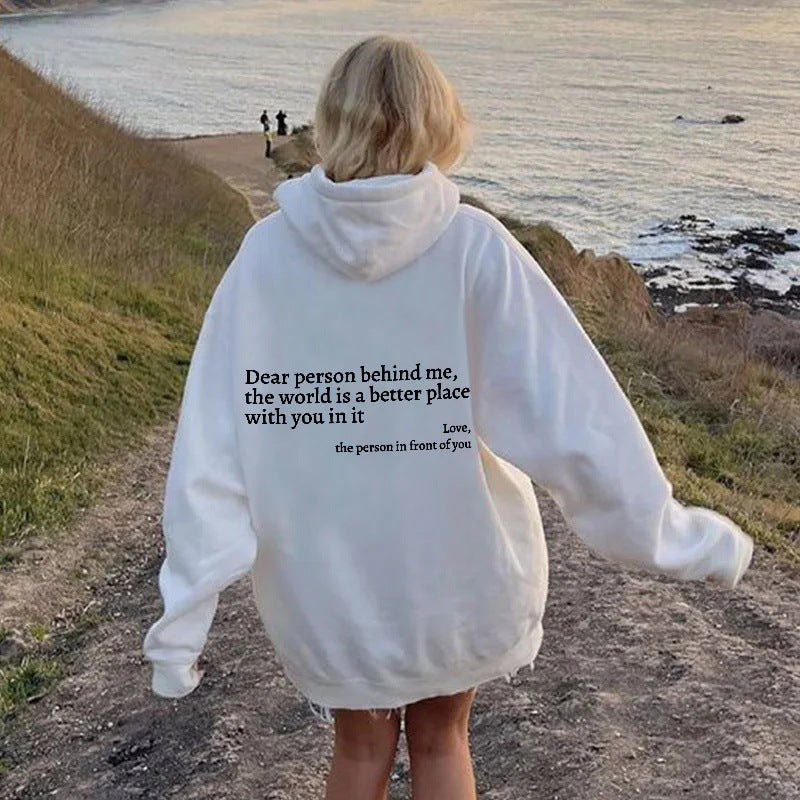 Inspirational Message Hoodie