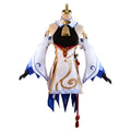 Hot Game Genshin Impact Cosplay Costumes Women Ganyu Wig Dress Full Set Halloween Party Uniform Costume Gan Yu Surprise Gift eprolo