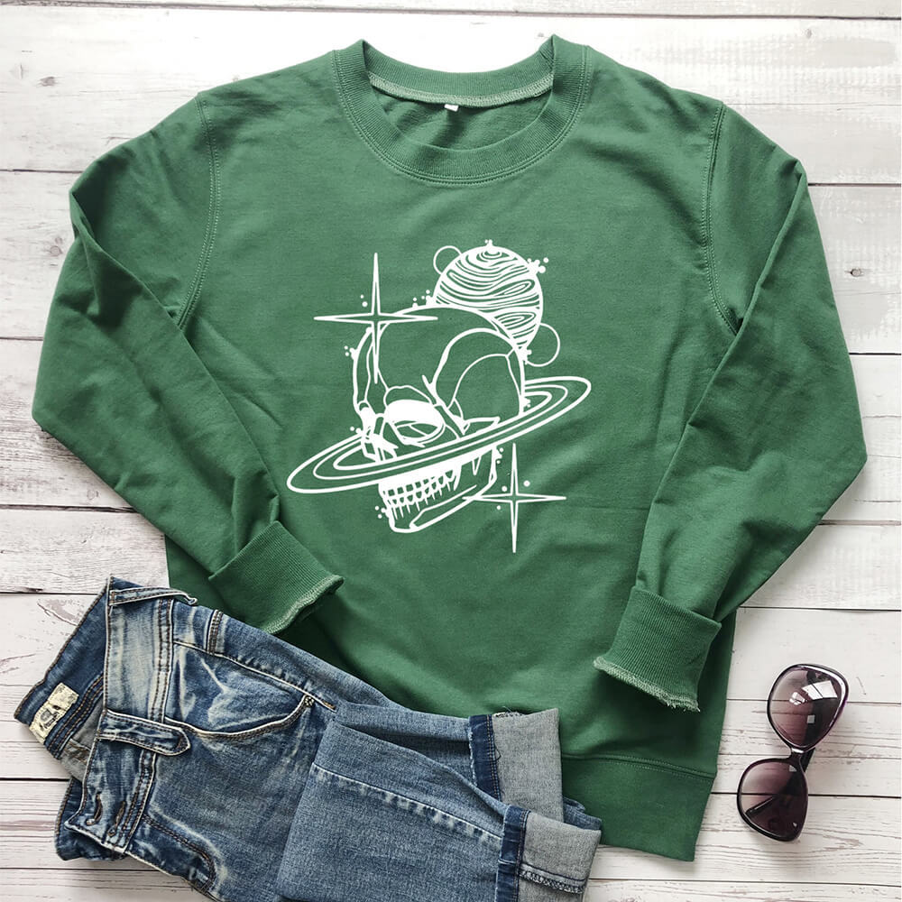Round neck long sleeved sweatshirt eprolo