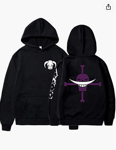 One Piece Sauron Anime Plush Loose Hoodie Sweater eprolo