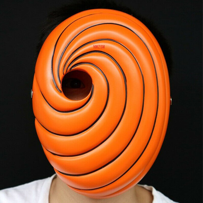Anime Akatsuki Uchiha Mask Tobi Obito Akatsuki Ninja Madara Cosplay Costumes Resin Masks Halloween eprolo