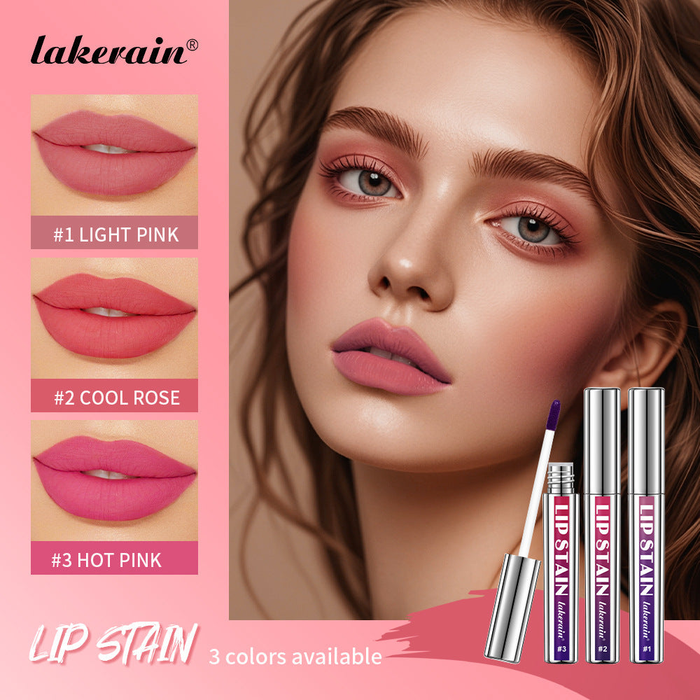 Lakerain Silver Tube Peel-Off Lip Gloss, Non-Transfer, Long-Lasting Matte Lipstick eprolo