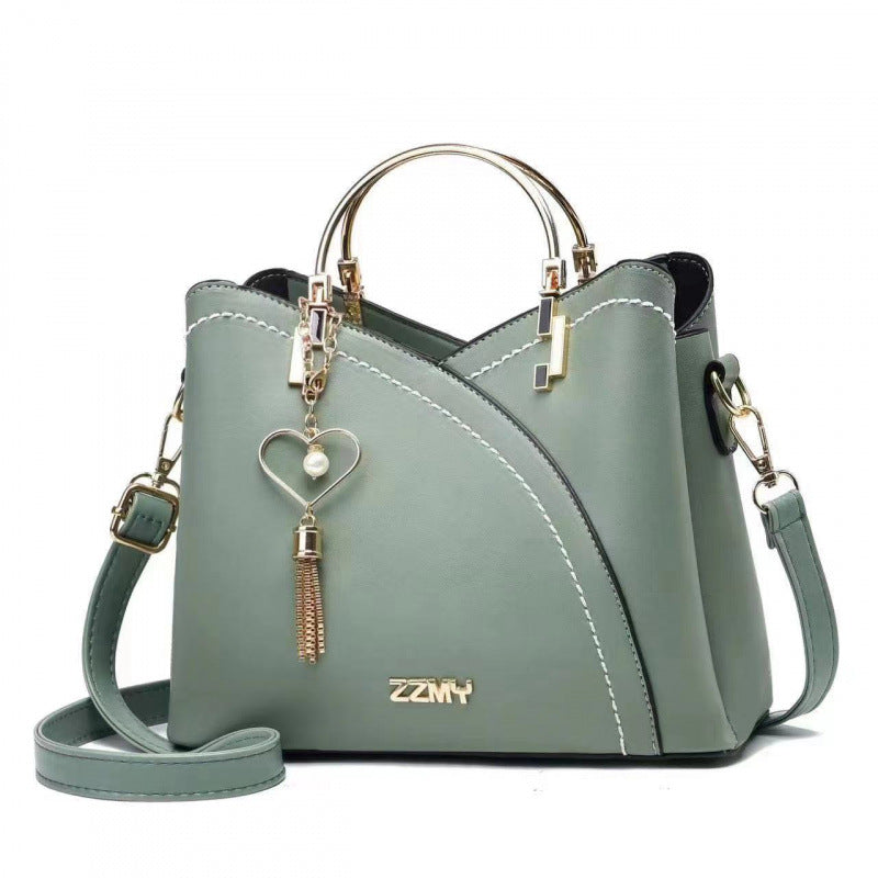 Color-blocked  large-capacity shoulder bag with high-quality crossbody design eprolo