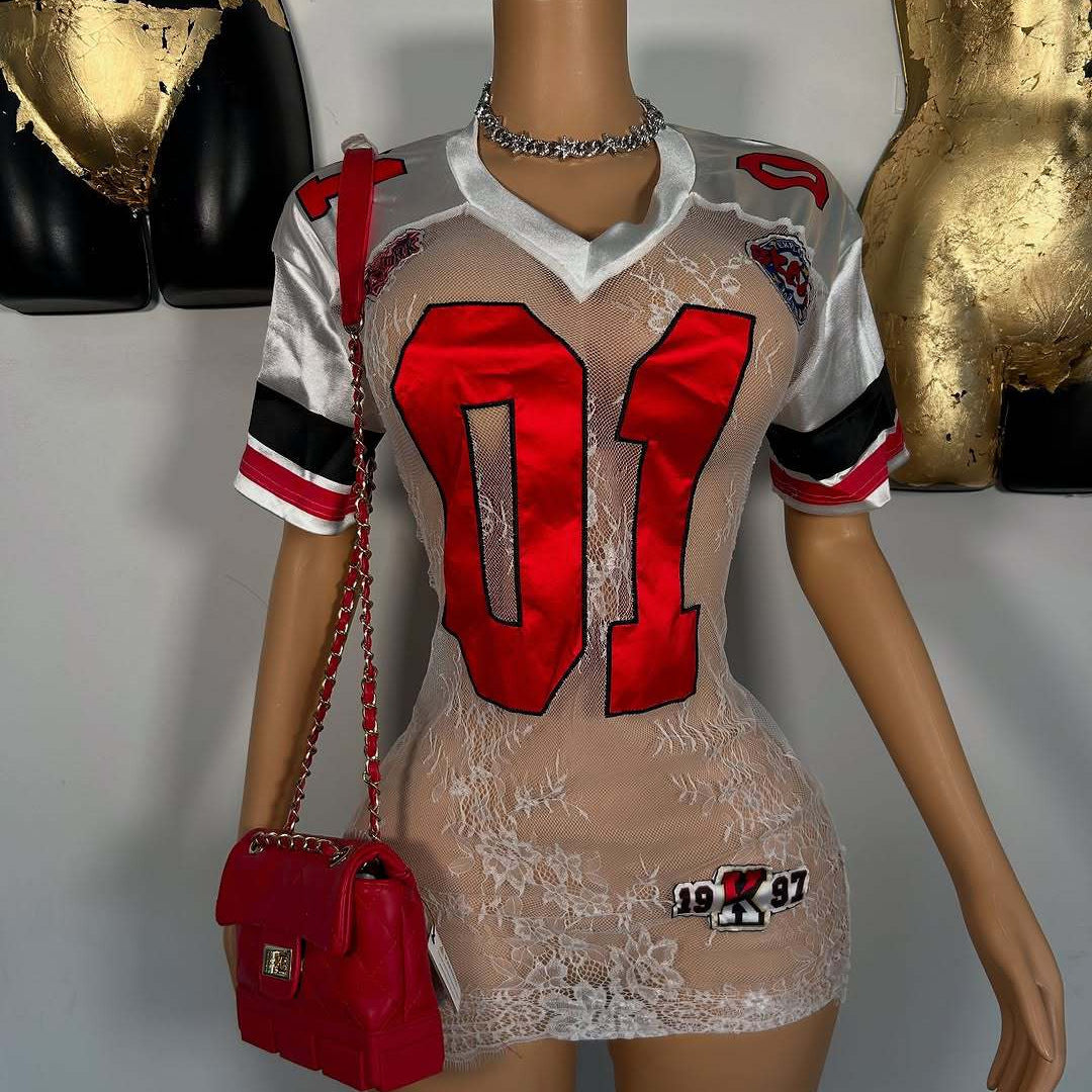 Lace Football Dress