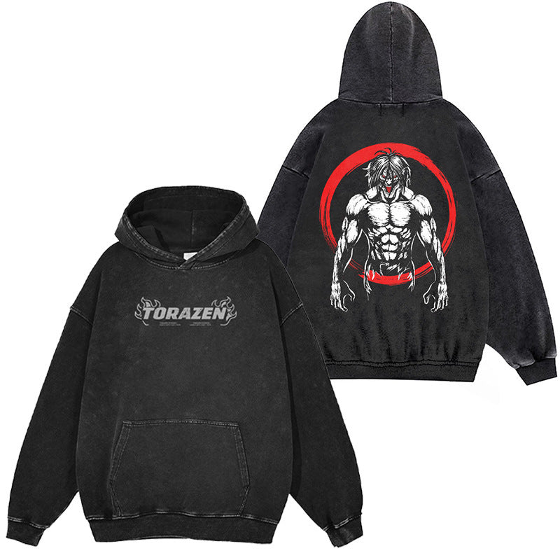 Vintage Attack on Giant Anime Men and Women's Hoodie eprolo