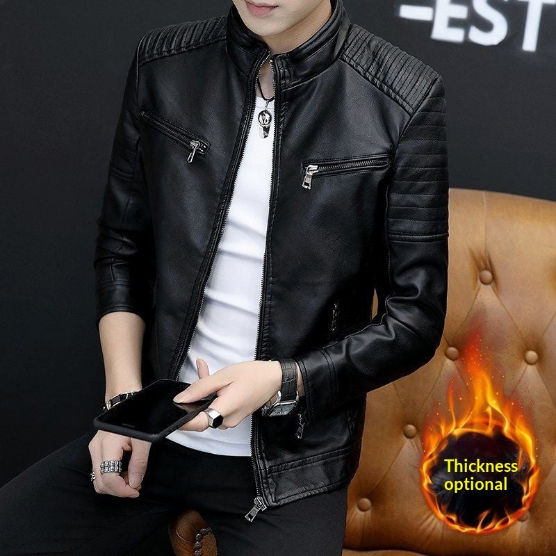 Men's Faux Leather Jacket