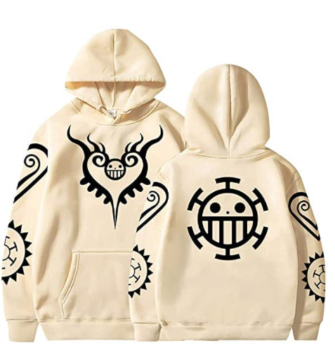 One Piece Sauron Anime Plush Loose Hoodie Sweater eprolo
