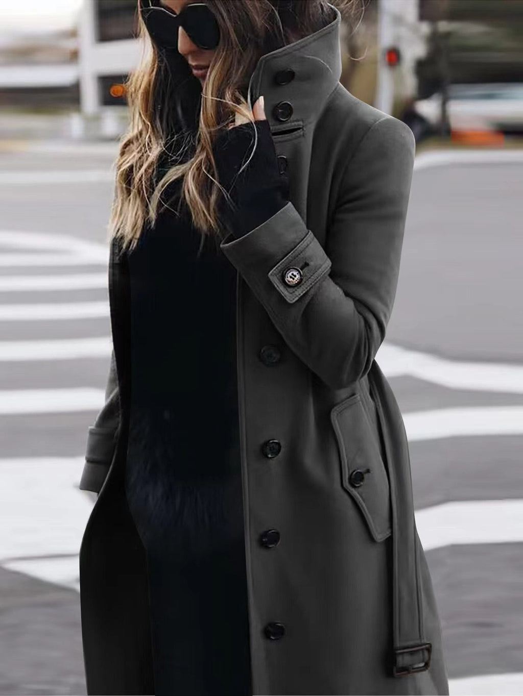 Winter Woolen Coat Zees Vibe Vault