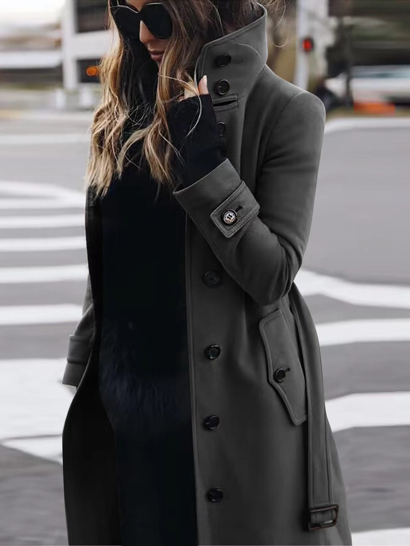 Winter Woolen Coat Zees Vibe Vault