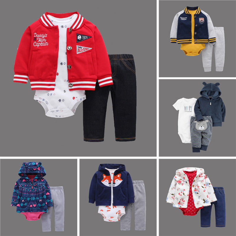 Spring and autumn baby clothes Zee's Vibe Vault