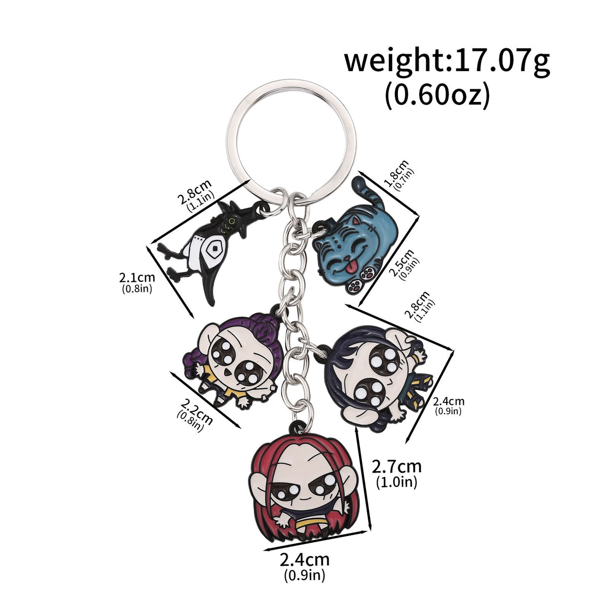 Cross-border Supply Cartoon Anime K-POP Demon Slayer Girl Group Mirai Lumizoy Character Pendant DIY Bracelet eprolo