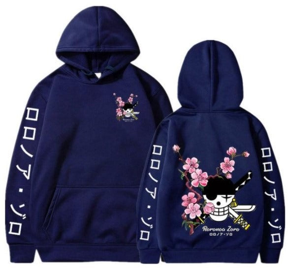 Pirate King Solon's new anime plush men's and women's hoodies cross-border hoodie anime hoodie eprolo