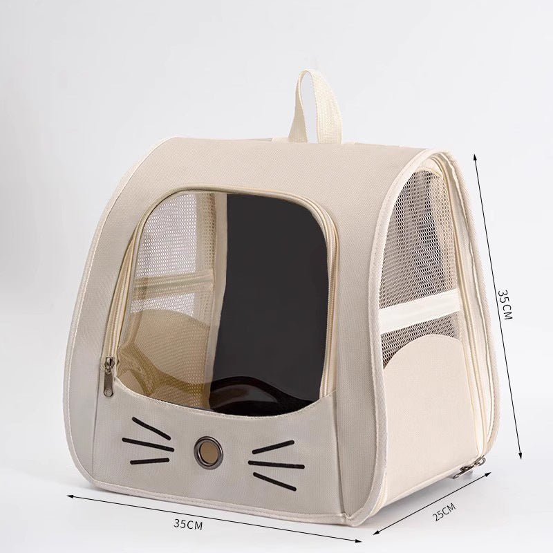 Pet Carrier Backpack, Travel Bag for Small Dogs and Cats, Breathable Mesh Car & Outdoor Carrier eprolo