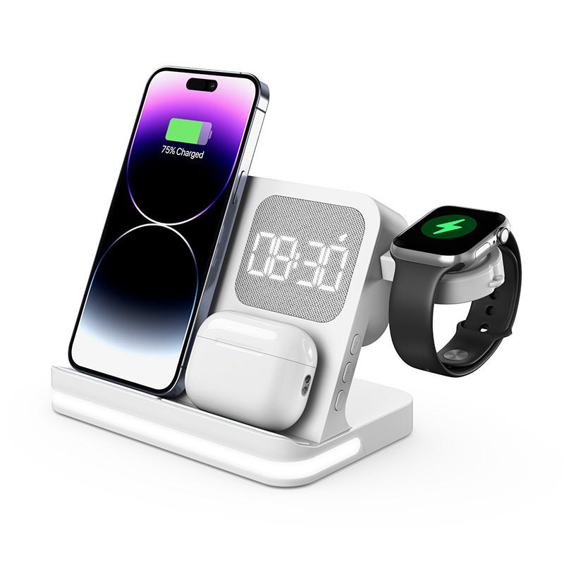 Multi-Device Wireless Charging Clock